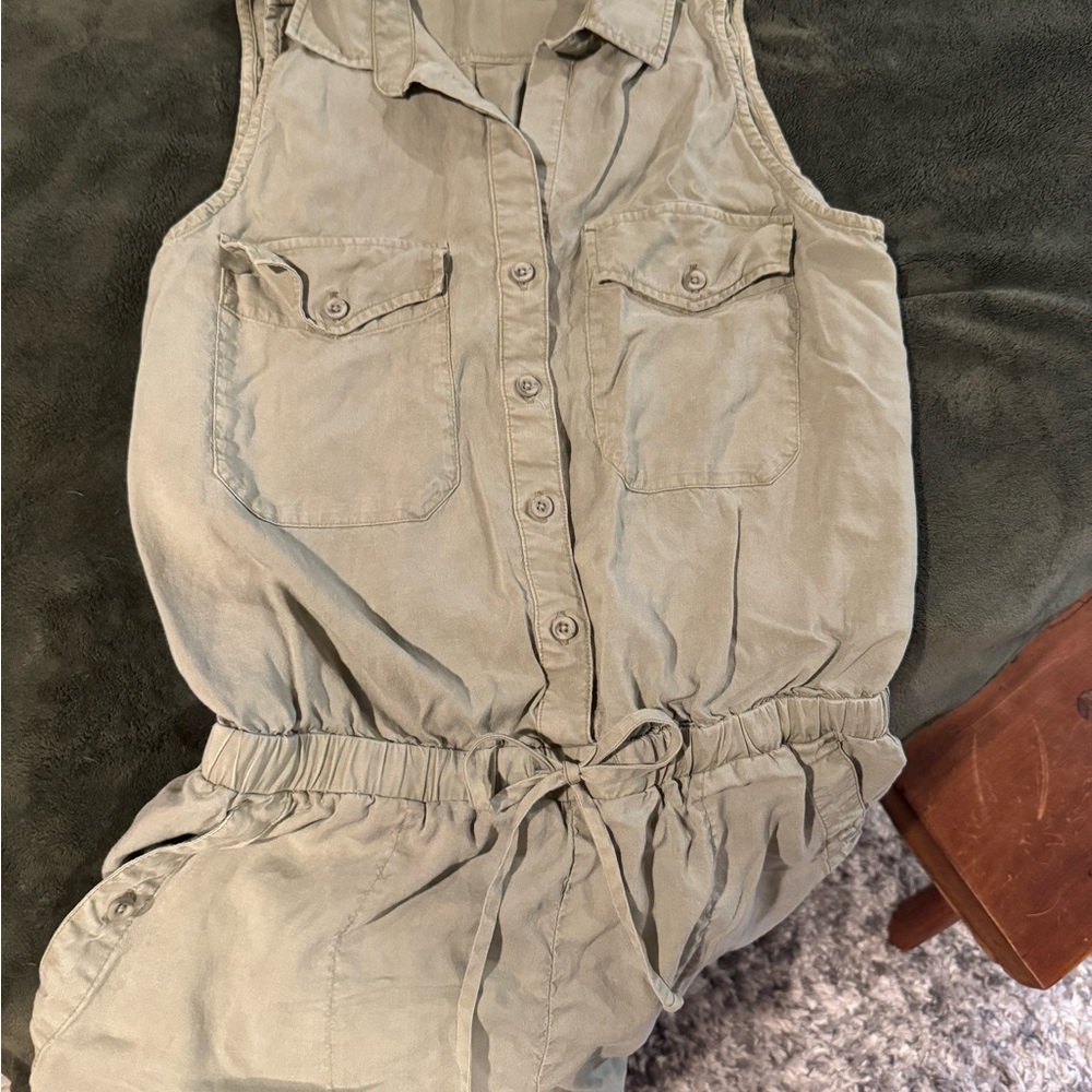 CLOTH & STONE BETTE UTILITY ROMPER - RARE! - Picture 10 of 15